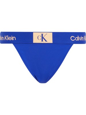 Calvin Klein Saks Kadın Bikini Alt Cheeky Hıgh Rıse Bıkını KW0KW02351C