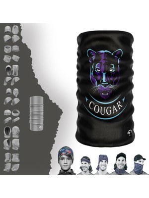 E-Taktik Extreme Cougar Boyunluk Bandana Baf Toka Maske Saçbandı