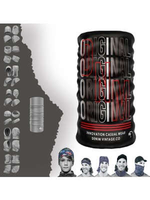 E-Taktik Extreme Dnm Original Karışık Yazılı Boyunluk Bandana Baf Toka Maske Saçbandı