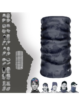 Extreme Antresit Kamuflaj Desenli Boyunluk Bandana Baf Toka Maske Saçbandı