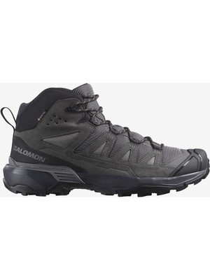 Salomon x Ultra 360 Leather Mid Gore-Tex Erkek Outdoor Botu - Gri