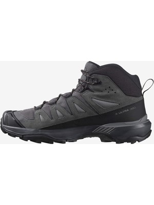 Salomon x Ultra 360 Leather Mid Gore-Tex Erkek Outdoor Botu - Gri