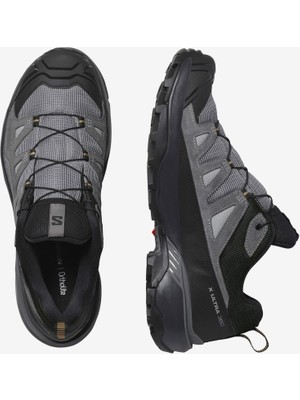 Salomon x Ultra 360 Deri Gore-Tex Erkek Outdoor Ayakkabı - Gri