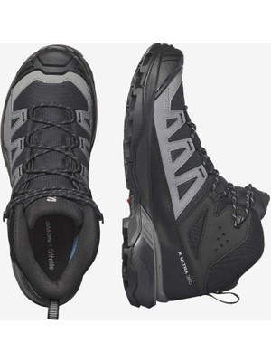 Salomon x Ultra 360 Mid Gore-Tex Erkek Outdoor Botu - Siyah