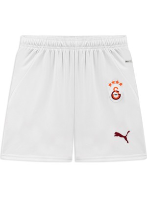 Puma Lastikli Bel Düz Kırmızı - Beyaz Erkek Şort 77967302-GSK Shorts Replica Jr W/o