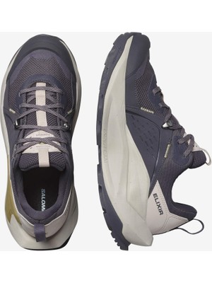 Salomon Elixir Gore-Tex Kadın Outdoor Ayakkabı - Lacivert