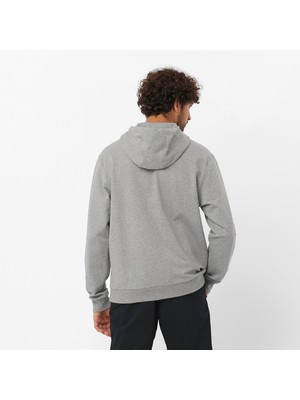 Salomon Graphic Pull Over Erkek Sweatshirt - Gri