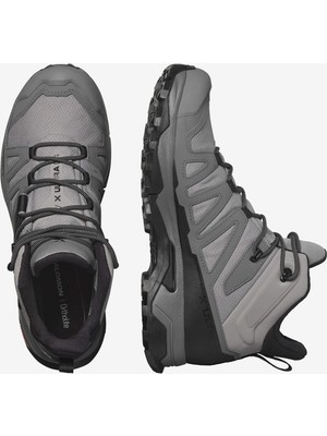 Salomon x Ultra 4 Mid Gore-Tex Erkek Outdoor Botu - Gri