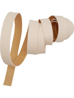 Angel Çanta Aksesuar 2 cm Şerit Suni Deri Krem Renk 1 Metre