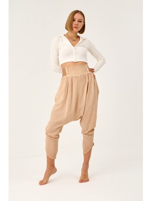 Ravenraw Kemerli V Paça Şalvar Pantolon