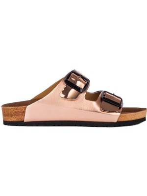 Slazenger Lens Kadın Terlik Gümüş