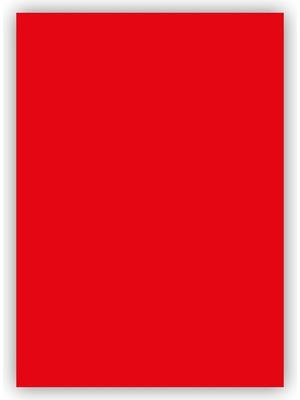 Bigpoint Fon Kartonu 50 x 70 cm 120 gr Kırmızı 100'lü Paket