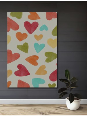 Tekno Trust Modern Ahşap Modern Dekoratif Çocuk Odası Duvar  Kare Şeklinde Dekorasyon Tablosu Bej Çerçevesiz Ah