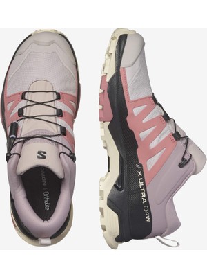 Salomon x Ultra 4 Gore-Tex Kadın Outdoor Ayakkabı - Pembe