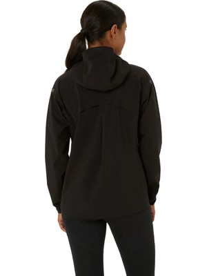 Asics Metarun Waterproof Jacket Kadın Siyah Beyaz Ceket 2012D092-001