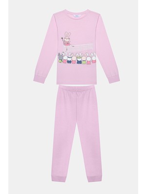 Penti Kız Çocuk Picklebunny Çok Renkli 2li Pijama Takımı