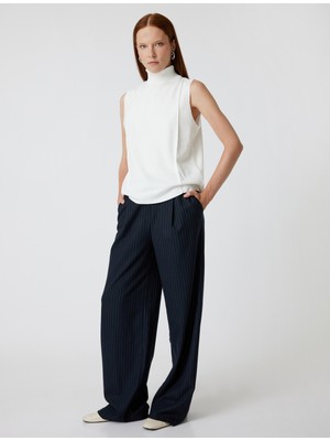 Koton Kolsuz Triko Kazak Balıkçı Yaka Basic Slim Fit