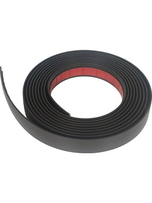 Trend Garaj Mat Siyah Nikelaj 18MM Genişlik 3 Metre Uzunluk