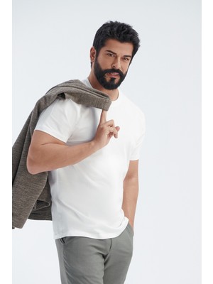 Altınyıldız Classics 2'li Paket Slim Fit Dar Kesim Pamuklu Basic Tişört