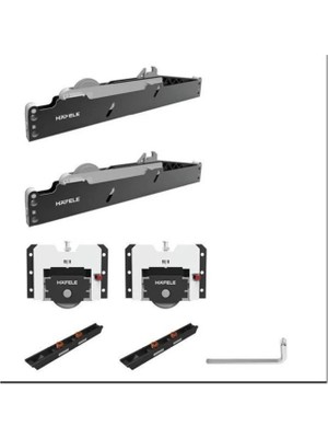 Yilwood Sürgülü Kapak Frenli Mekanizme Sistemi 160 cm Göre