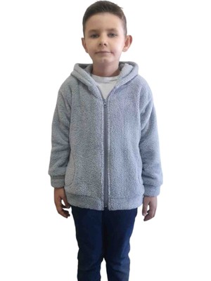 Sweet's Collection Unisex Genç Çocuk Welsoft Peluş Ceket