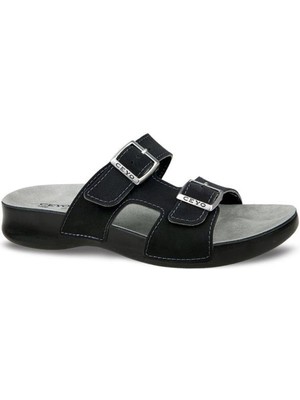 Ceyo 3400-19 Anatomik Taban Kadın Terlik Siyah 36-40