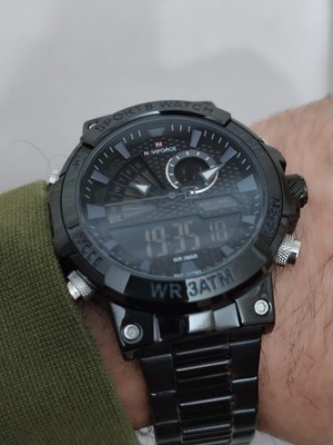 Naviforce Erkek Kol Saati Çift Kordonlu Dijital & Analog 2103