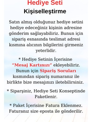 Orjinal Hediyeler Sevgiliye Özel Kutu Hediye Seti, Kolye, Çiçek ve Çikolata