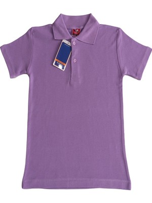 Kız Çocuk Okul Tarz  Pamuk T-Shirt - 5-17 Yaş Ag003