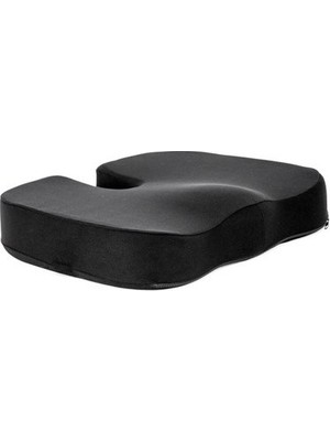 Black Deer Visco Ortopedik Hafızalı Dik Oturuş Minderi Oturma Bölgesi Sorunları İçin Memory Foam Minder