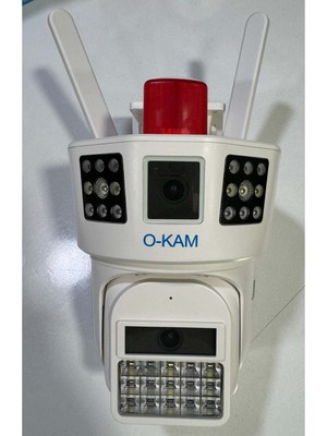 Acme O-KAM-4048 3+3 Mp Wifi Ptz Camera Çift Lensli