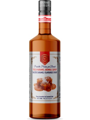 Nish Tuzlu Karamel Aromalı Şurup 700 Ml-P