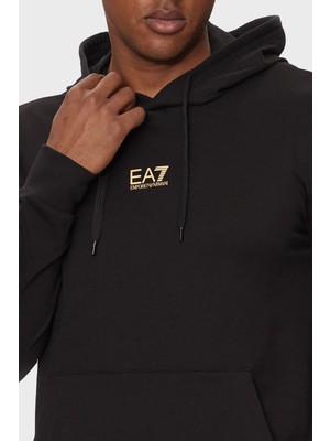 Ea7 % 100 Pamuklu Regular Fit Kapüşonlu Sweat Erkek Sweat 8NPM32 Pjvrz 0208