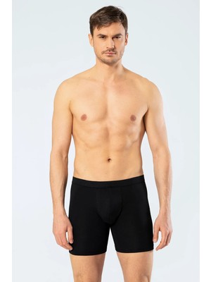 Cacharel 1335 Erkek Bel Bantlı Likralı Boxer-Siyah
