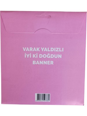 Ngüzel Party Iyi Ki Doğdun Yazısı Pembe Gold Iyi Ki Doğdun Asmalı Süs Iyi Ki Doğdun Banner