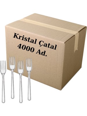 Aktif Kristal Çatal 4000 Ad. Koli