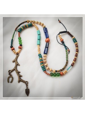 Z Jewelry Art Rukhaya - Etnik Otantik Bohem Kolye