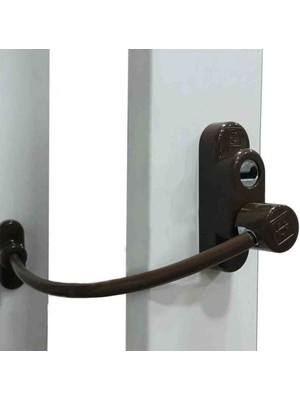 Bijutek Çelik Halatlı Kablolu Pvc Pencere Çocuk Emniyet Kilidi 1 Adet