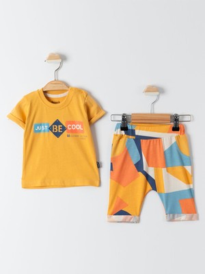Miniworld Kız Bebek Takım 6-18 Ay Hardal
