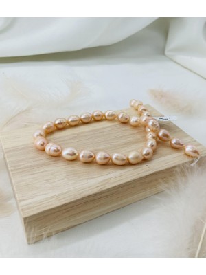 Mucize Taş Barok Inci 10-11 mm Doğal Taş Dizi