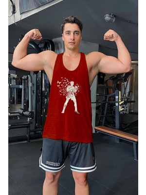 Bluu Fitness Gym Tank Top Sporcu Atleti