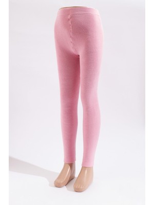 Katia & Bony İçi Havlu Çocuk Tayt Açık Pembe