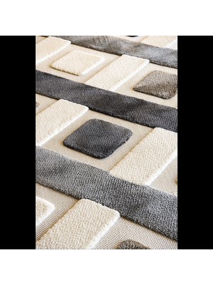 Hoom Rugs Indus 8002 Krem Iskandinav Halı