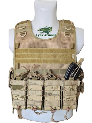 Lynx Amour® File Hücum Yeleği, Jandarma Kamuflaj