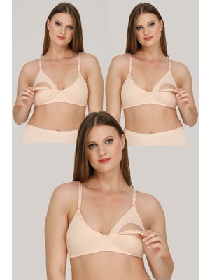 Parlingerie  3lü Emzirme Sütyeni Ten