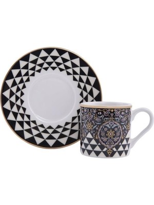 Decorıum Porselen Kahve Fincanı Takımı 12 Parça Asaf M06529