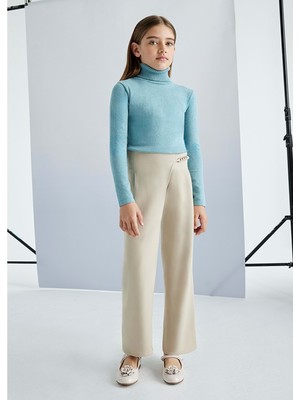 Mayoral Kız Çocuk Pantolon - Mayoral - Bej - 10 Yaş - 07543-BEJ-10 Yaş