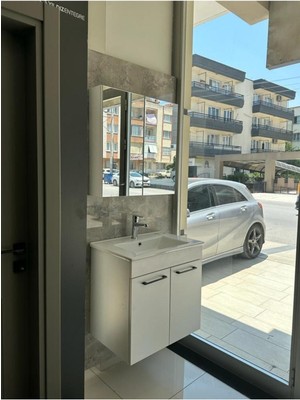 Noce Banyo Dolabı Lavabolu Aynalı 65 cm