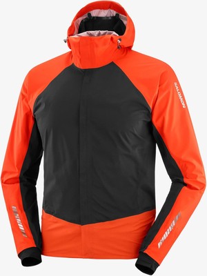 Salomon S/lab Ultra Unisex Rüzgarlık - Siyah Kırmızı