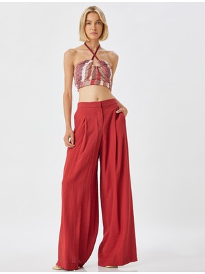 Koton Kroşe Büstiyer Boyundan Bağlamalı